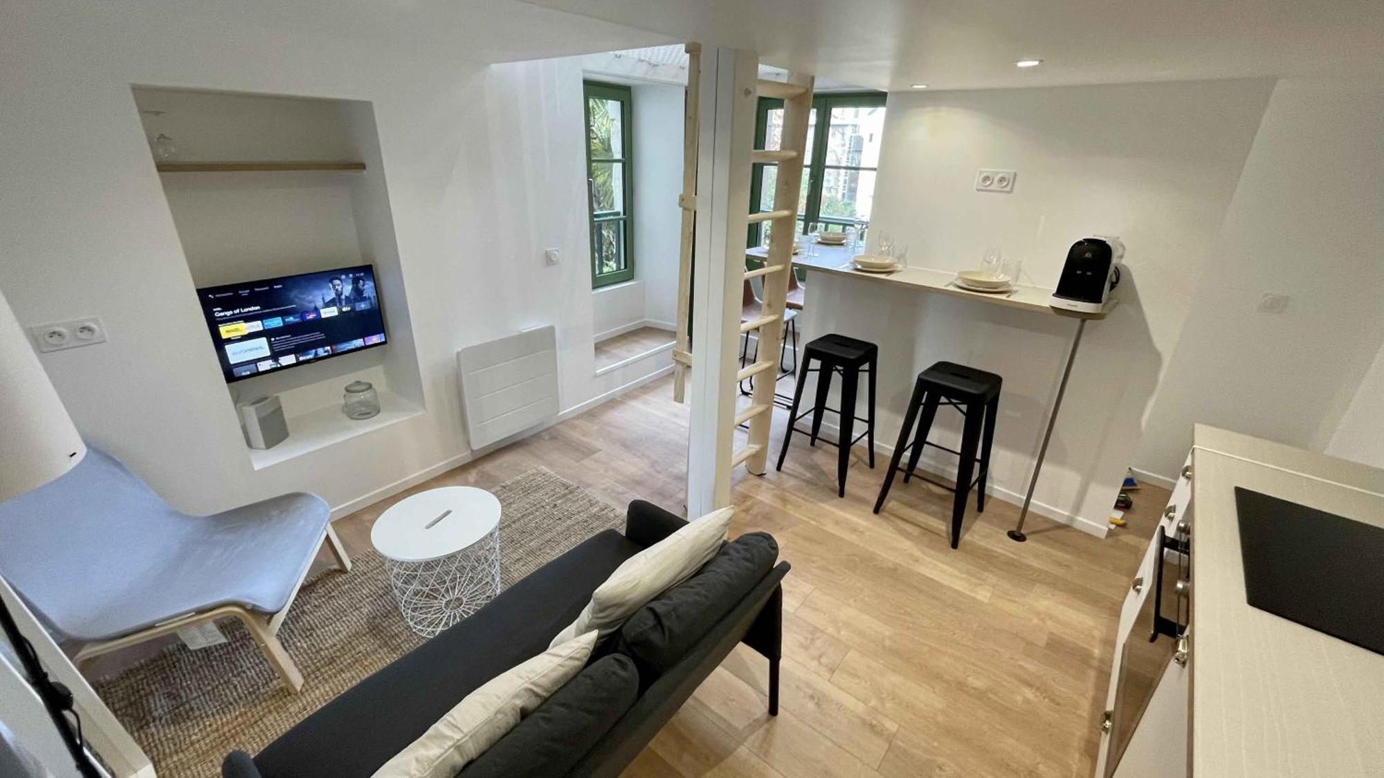 Appartement Au Calme Dans Le Quartier Historique Pour 4 Personnes Avec Espace Exterieur Pau Exterior photo